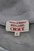 画像4: ヴィヴィアンウエストウッド 中古 / CHOICE英字カットソー 2 白Ｘグレー  I-26-05-20-011-to-HD-ZI (4)