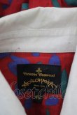 画像4: ANGLOMANIA 中古 / 総柄シャツ 40 アカＸ緑Ｘ白  I-26-05-20-017-bl-HD-ZI (4)