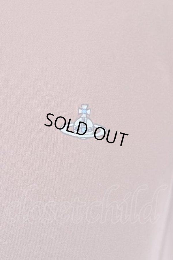画像3: ヴィヴィアンウエストウッド MAN 中古 / オーブ刺繍半袖カットソー 42 ボルドー  I-26-05-28-001-to-HD-ZI (3)