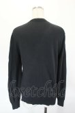 画像2: ANGLOMANIA 中古 / ロゴ刺繍ニットカーディガン  黒  I-26-06-24-029-to-HD-ZI (2)