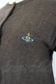 画像3: ヴィヴィアンウエストウッド 中古 / カラーオーブ刺繍ニットカーディガン  グレー  I-26-06-24-033-to-HD-ZI (3)
