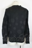 画像2: ヴィヴィアンウエストウッド MAN 中古 / オーブ刺繍ドットカーディガン 50 黒Ｘシルバー  I-26-06-24-004-to-HD-ZI (2)