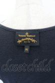 画像3: ANGLOMANIA 中古 / 額縁スカーフTシャツ M 黒Ｘゴールド  I-26-06-24-042-ts-HD-ZI (3)
