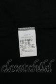 画像5: ヴィヴィアンウエストウッド 中古 / オーブ刺繍フリル半袖ポロシャツ 00 黒Ｘ赤  I-26-06-24-044-bl-HD-ZI (5)