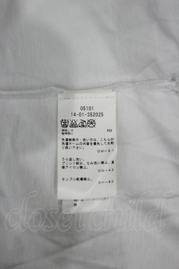 画像4: ANGLOMANIA 中古 / バストプリントTシャツ L 白  I-26-06-24-048-ts-HD-ZI (4)