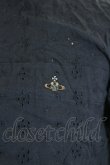 画像3: ヴィヴィアンウエストウッド MAN 中古 / オーブ刺繍レースシャツ 44 紺  I-26-06-24-005-bl-HD-ZI (3)