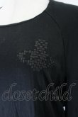 画像3: ヴィヴィアンウエストウッド 中古 / ブロックオーブ刺繍半袖カットワンピース 2 黒  I-26-06-24-052-op-HD-ZI (3)