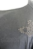 画像5: ヴィヴィアンウエストウッド 中古 / ブロックオーブ刺繍半袖カットワンピース 2 黒  I-26-06-24-052-op-HD-ZI (5)
