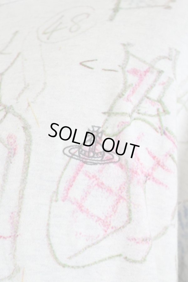 画像3: ヴィヴィアンウエストウッド MAN 中古 / THANK YOUリラックスTシャツ  グレー  I-26-06-24-001-to-HD-ZI (3)