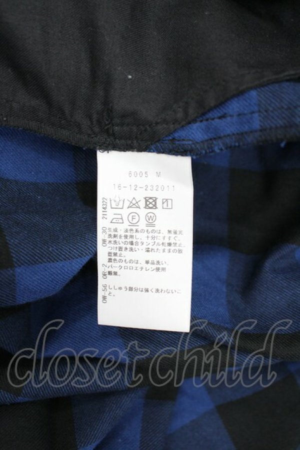 画像4: ヴィヴィアンウエストウッド 中古 / タータン切リ替エ変形スカート 00 黒Ｘ赤  I-26-06-24-075-sk-HD-ZI (4)