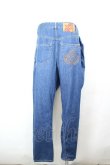 画像2: ANGLOMANIA 中古 / オーブボタンデニムパンツ S 青デニム  I-26-06-24-081-pa-HD-ZI (2)