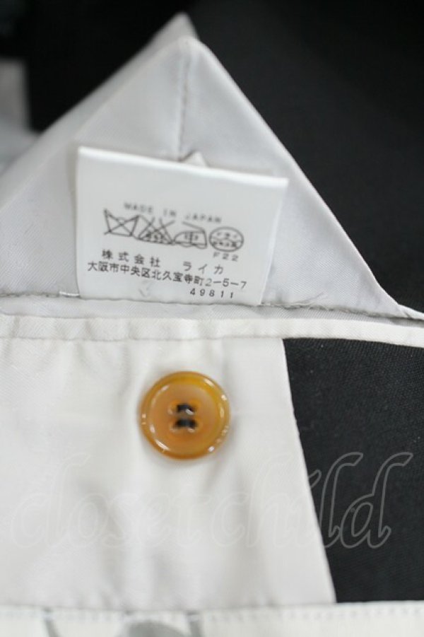 画像8: ヴィヴィアンウエストウッド MAN 中古 / サイドポケットジャケット&パンツセットアップ 44 黒  I-26-06-24-007-su-HD-ZI (8)