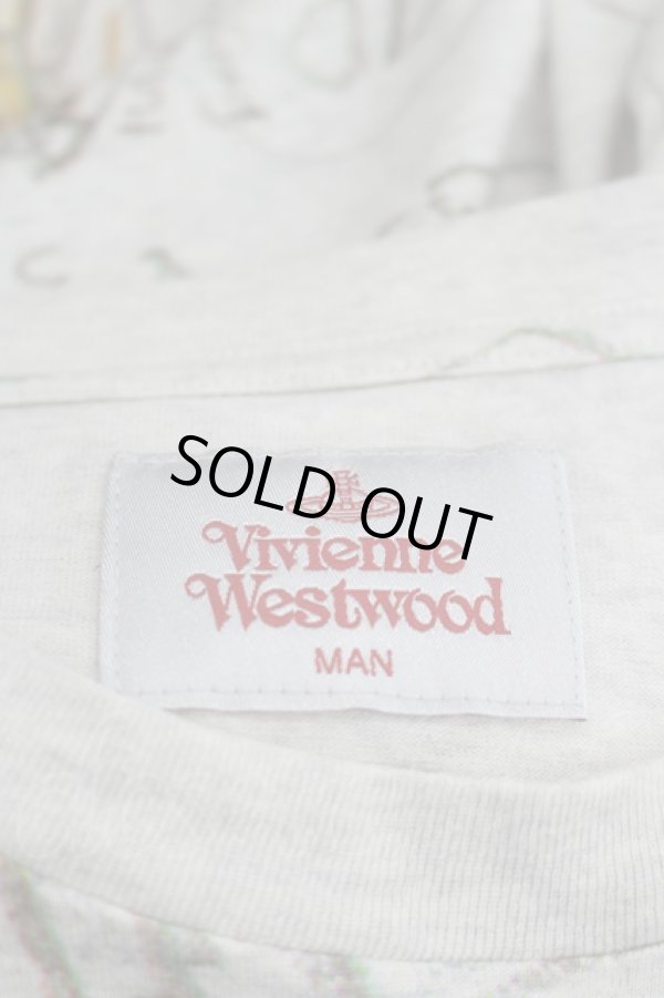 画像4: ヴィヴィアンウエストウッド MAN 中古 / THANK YOUリラックスTシャツ  グレー  I-26-06-24-001-to-HD-ZI (4)