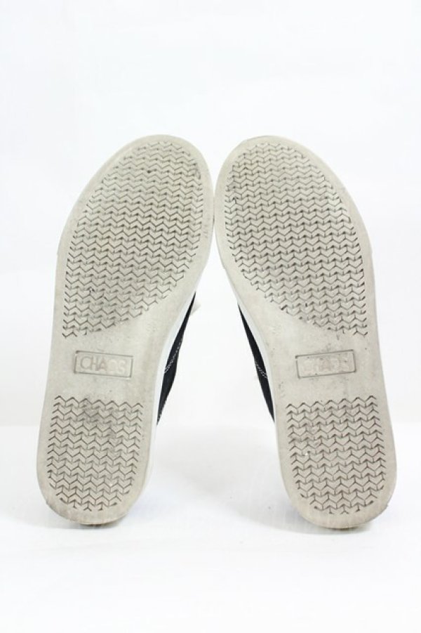 画像4: ヴィヴィアンウエストウッド 中古 / Low Top Canvas Plimsoll スニーカー 38 黒  I-26-06-24-098-sh-HD-ZI (4)