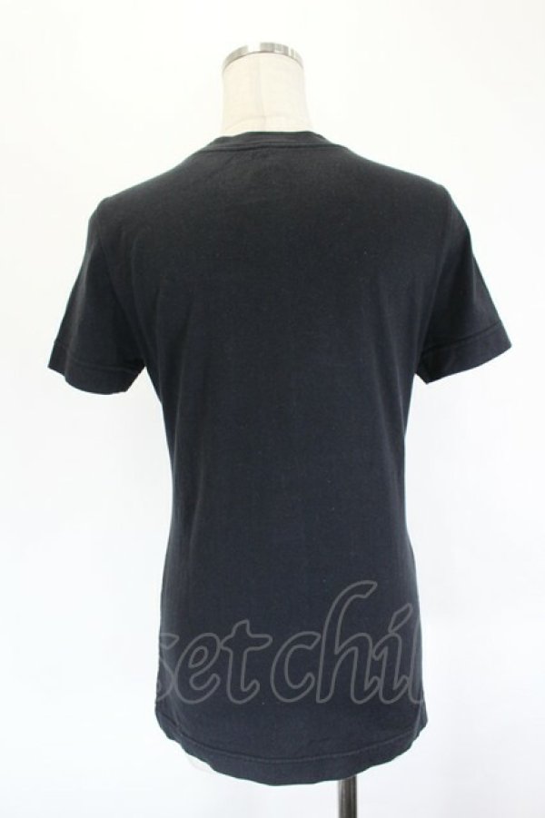 画像2: ヴィヴィアンウエストウッド 中古 / DOGプリントTシャツ 1 黒Ｘブラウン  I-26-06-24-018-to-HD-ZI (2)