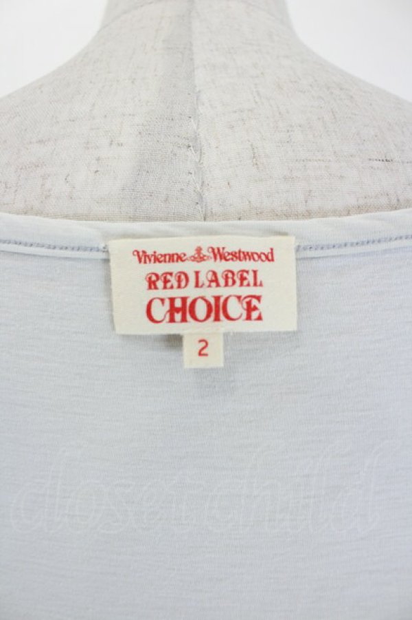 画像4: ヴィヴィアンウエストウッド 中古 / CHOICE タンクトップ 2 ホワイトグレー  I-26-06-24-019-ts-HD-ZI (4)