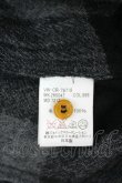 画像5: ヴィヴィアンウエストウッド MAN 中古 / ウールチェックロングシャツ 44 黒Ｘグレー  I-26-07-22-002-bl-HD-ZI (5)