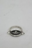 画像5: ヴィヴィアンウエストウッド 中古 / skull medal ring XSサイズ(約11号) シルバーＸ黒  I-26-07-22-032-ac-HD-ZI (5)