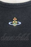 画像2: ヴィヴィアンウエストウッド 中古 / カラーオーブ刺繍半袖カットソー M 黒  I-26-07-22-007-to-HD-ZI (2)