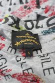 画像4: ANGLOMANIA 中古 / 総柄半袖カットソー S グレーＸ黒Ｘ黄色  I-26-07-22-008-to-HD-ZI (4)