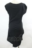 画像3: ヴィヴィアンウエストウッド 中古 / 単色オーブ刺繍カットソーワンピ 2 黒  I-26-07-22-013-op-HD-ZI (3)