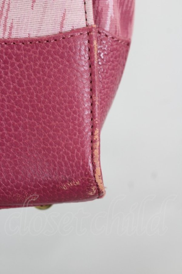 画像3: 【Vintage放出】ヴィヴィアンウエストウッド 中古 / レオパードプレーンバッグ  ピンク  I-26-07-25-003-ba-HD-ZI (3)