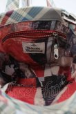 画像3: ヴィヴィアンウエストウッド 中古 / PFMURRAY SMALL TOTE BAG  サックスＸアイボリーＸ赤  I-26-08-19-021-ba-HD-ZI (3)