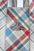 画像4: ヴィヴィアンウエストウッド 中古 / PFMURRAY SMALL TOTE BAG  サックスＸアイボリーＸ赤  I-26-08-19-021-ba-HD-ZI (4)
