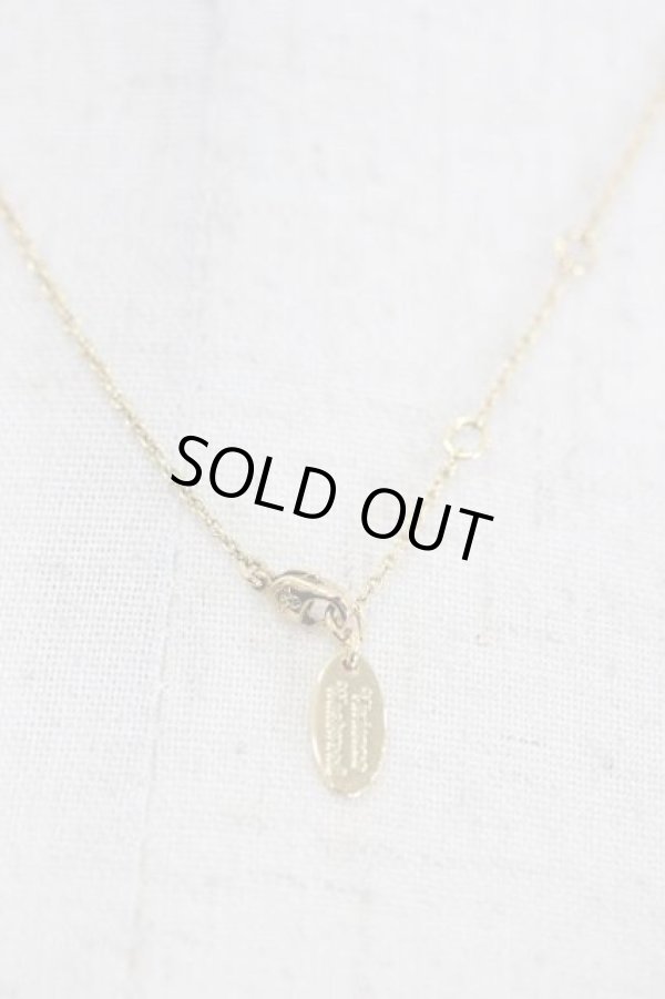 画像4: ヴィヴィアンウエストウッド 中古 / ヴィンテージプチオーブネックレス  青Ｘゴールド  I-26-08-19-037-nl-HD-ZI (4)