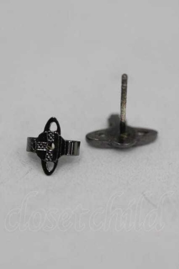 画像3: ヴィヴィアンウエストウッド 中古 / スタッズオーブピアス  シルバー  I-26-08-19-043-er-HD-ZI (3)