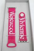 画像3: ヴィヴィアンウエストウッド 中古 / strap made for Apple Watch  濃ピンク  I-26-08-19-050-gd-HD-ZI (3)