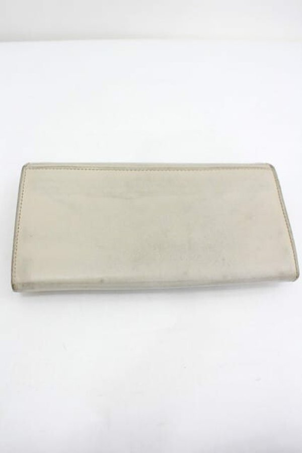 画像2: ヴィヴィアンウエストウッド 中古 / ヒシ形オーブ長財布  グレーＸ青Ｘ茶  I-26-08-19-051-gd-HD-ZI (2)