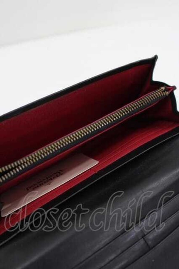 画像4: ヴィヴィアンウエストウッド 中古 / オーブ長財布  黒  I-26-08-19-053-bl-HD-ZI (4)