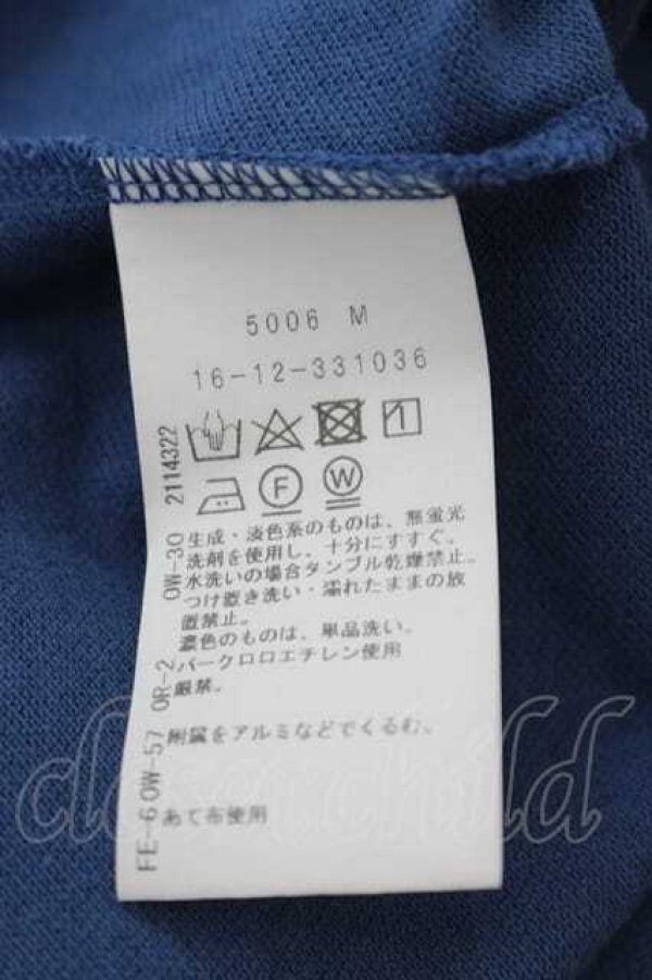 画像5: ヴィヴィアンウエストウッド 中古 / リメイクPOLOトップ オーブスター刺繍 00 紺Ｘ茶Ｘ白  I-26-08-19-007-to-HD-ZI (5)