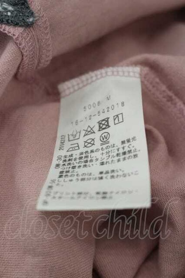 画像5: ヴィヴィアンウエストウッド 中古 / トルコオーガニック天竺Twin Eagle ワンピース（ツインイーグル） 00 ピンクＸグレー  I-26-08-19-013-op-HD-ZI (5)