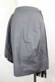 画像2: ANGLOMANIA 中古 / ストライプ切替スカート 36 グレーＸ白  I-26-08-19-018-sk-HD-ZI (2)