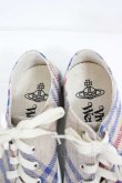 画像2: ヴィヴィアンウエストウッド 中古 / PLIMSOLL HIGH TOP スニーカー 39 アイボリーＸ白  I-26-08-26-034-sh-HD-ZI (2)