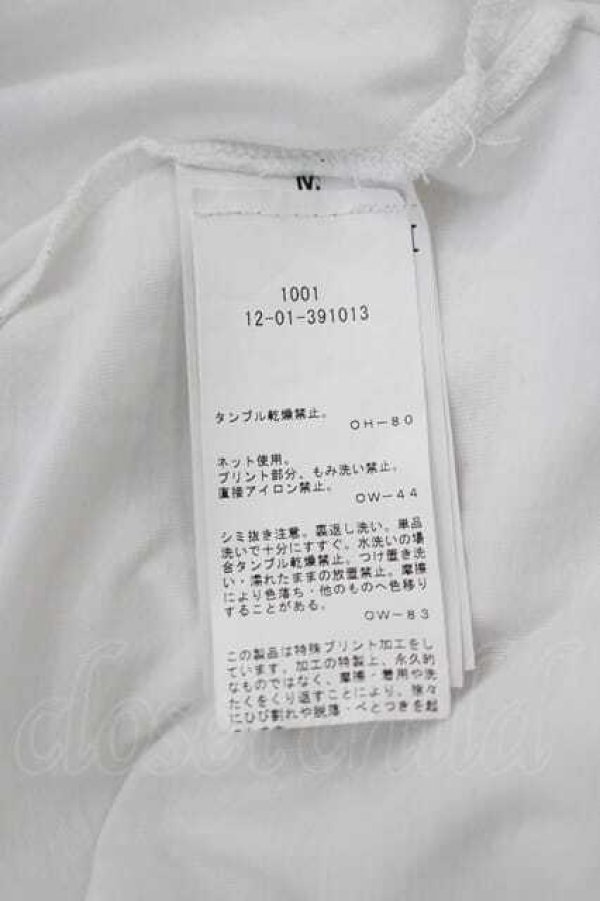 画像7: ヴィヴィアンウエストウッド 中古 / クロックptTシャツ M 白Ｘ黒  I-26-08-26-003-ts-HD-ZI (7)