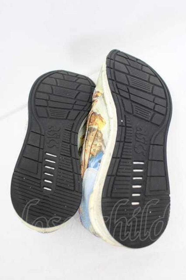 画像5: ヴィヴィアンウエストウッド 中古 / ヴィヴィアンウエストウッド × ASICS TIGERコラボスニーカー 26.5CM 青Ｘ白  I-26-08-26-038-sh-HD-ZI (5)