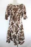 画像2: ヴィヴィアンウエストウッド 中古 / 総柄半袖ワンピース 2  I-26-08-26-004-op-HD-ZI (2)