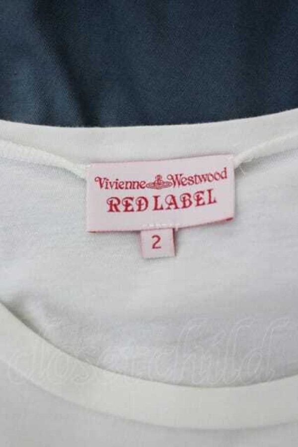 画像4: ヴィヴィアンウエストウッド 中古 / グラデーションTシャツワンピース 2 白Ｘ青  I-26-08-26-015-jc-HD-ZI (4)