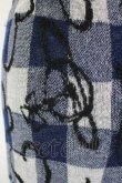 画像2: ヴィヴィアンウエストウッド 中古 / ハートチェックスカート 00 青Ｘ白チェック  I-26-08-26-018-sk-HD-ZI (2)