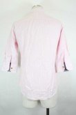 画像2: ヴィヴィアンウエストウッド MAN 中古 / ストライプシャツ 44 ピンクｘ白  I-26-09-16-003-bl-HD-ZI (2)