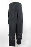 画像2: ANGLOMANIA 中古 / コットンスウェードパンツ 38 黒  I-26-09-16-028-pa-HD-ZI (2)