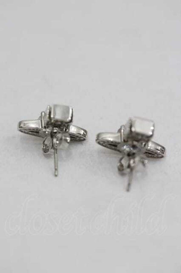 画像2: ヴィヴィアンウエストウッド 中古 / ARIELLAピアス  青Ｘシルバー  I-26-09-16-035-er-HD-ZI (2)
