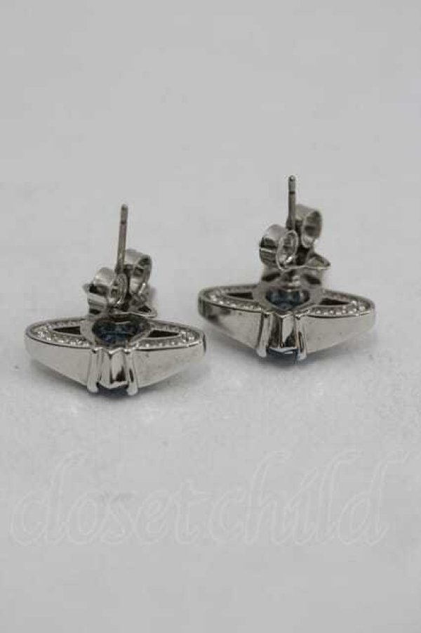 画像3: ヴィヴィアンウエストウッド 中古 / ARIELLAピアス  青Ｘシルバー  I-26-09-16-035-er-HD-ZI (3)
