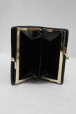 画像4: ヴィヴィアンウエストウッド 中古 / new argyleガマ口財布  黒ＸピンクＸグレー  I-26-09-16-038-gd-HD-ZI (4)