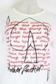 画像3: ヴィヴィアンウエストウッド 中古 / スペード風プリントTシャツ S 白Ｘ赤Ｘ黒  I-26-09-16-010-to-HD-ZI (3)
