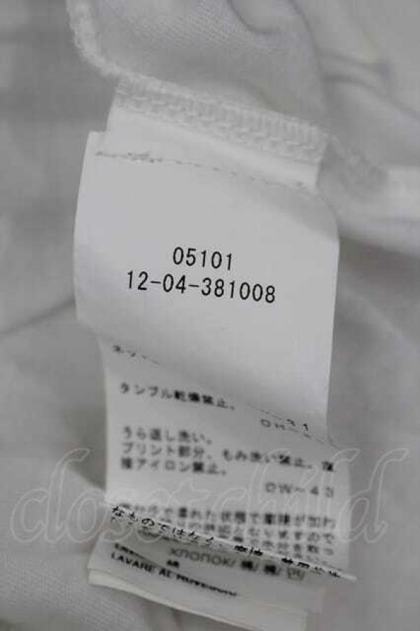 画像6: ヴィヴィアンウエストウッド 中古 / スペード風プリントTシャツ S 白Ｘ赤Ｘ黒  I-26-09-16-010-to-HD-ZI (6)