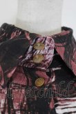 画像3: ヴィヴィアンウエストウッド 中古 / London bridgeバックギャザーオーバーサイズシャツ（ロンドンブリッジ） 00 黒ＸボルドーＸ白  I-26-09-16-012-bl-HD-ZI (3)